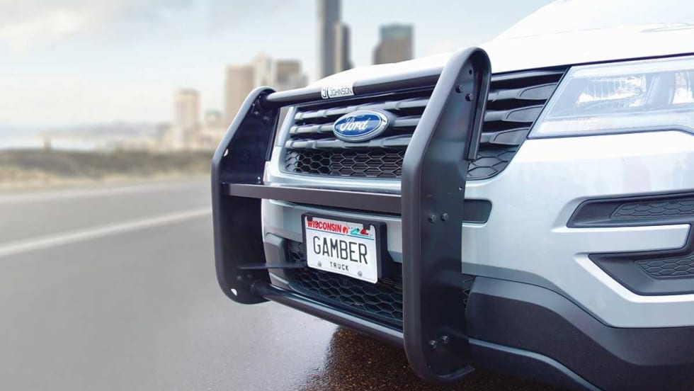 [|CREDIT|]Gamber-Johnson-Aluminum and Steel Push Bumpers