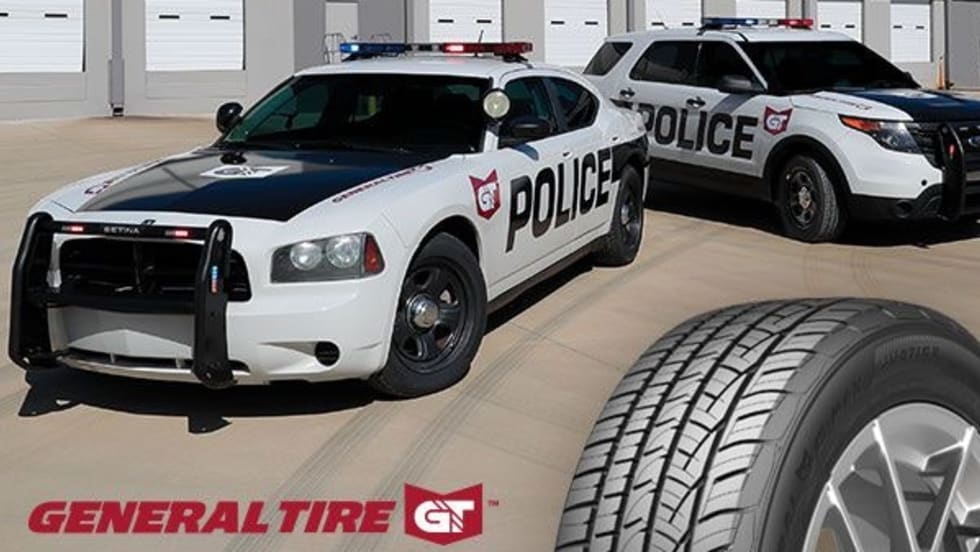 General Tire’s G-Max Justice tire is designed for law enforcement fleets and high-speed pursuit applications. [|CREDIT|]Photo: General Tire