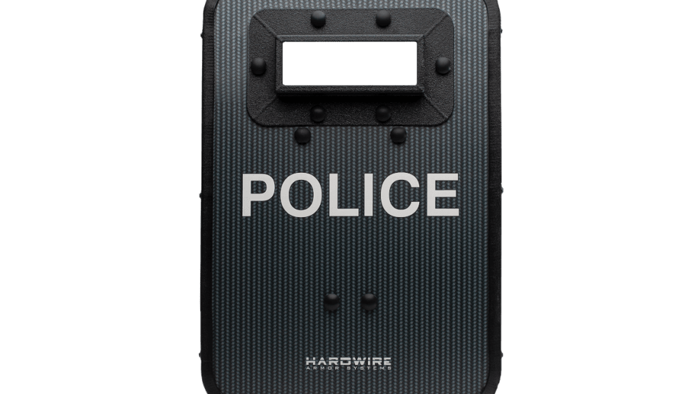 Hardwire LLC Window Tactical Shield Level 3[|CREDIT|]Photo: Hardwire LLC