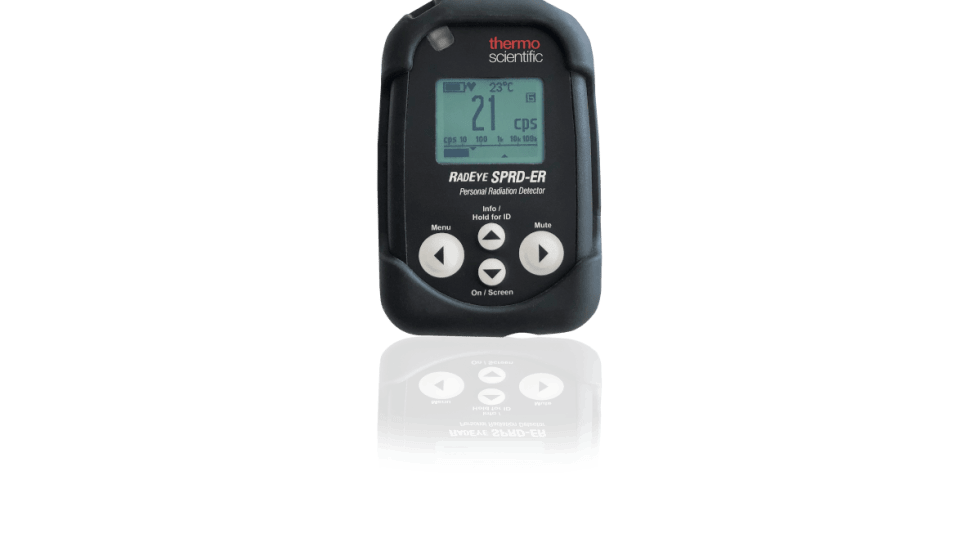 Thermo Scientific RadEye SPRD-ER Personal Radiation Detector[|CREDIT|]Photo: Thermo Scientific