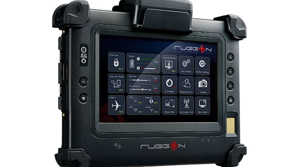 RuggOn Blaxtone PM-311B Rugged Tablet[|CREDIT|]Photo: RuggOn