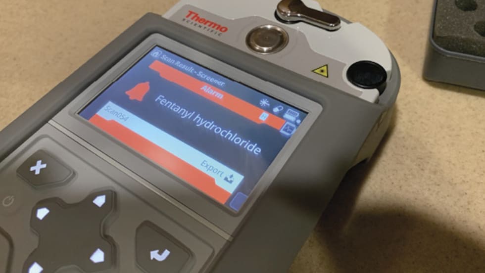 The Thermo Scientific Gemini Analyzer can now make chemical identification of substances with a concentration between 1% and 10%. (Photo: Thermo Fisher Scientific)[|CREDIT|]