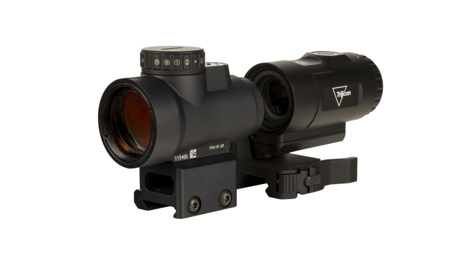 Trijicon MRO HD 1x25 Red Dot Sight with 3x Magnifier[|CREDIT|]Photo: Trijicon Inc.