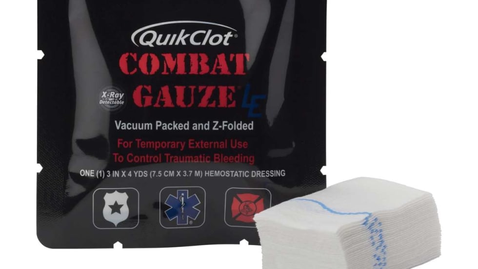 Z-Medica QuikClot Combat Gauze LE [|CREDIT|]Photo: Z-Medica