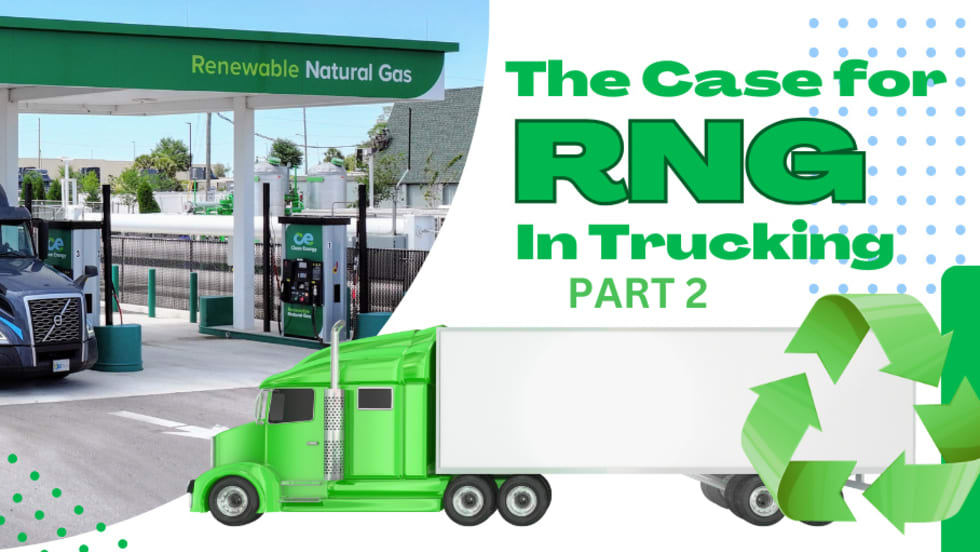 HDT RNG in trucking series graphic.