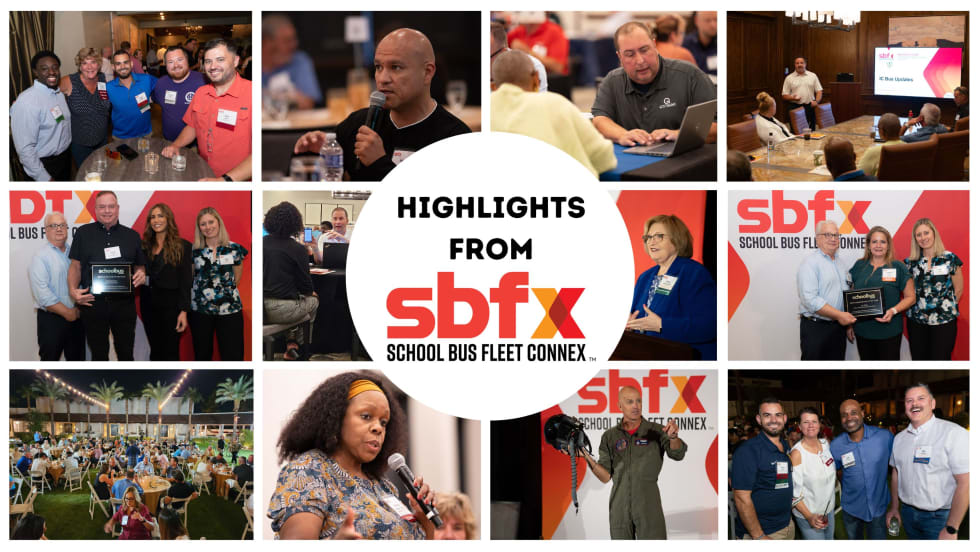 a photo collage from an event