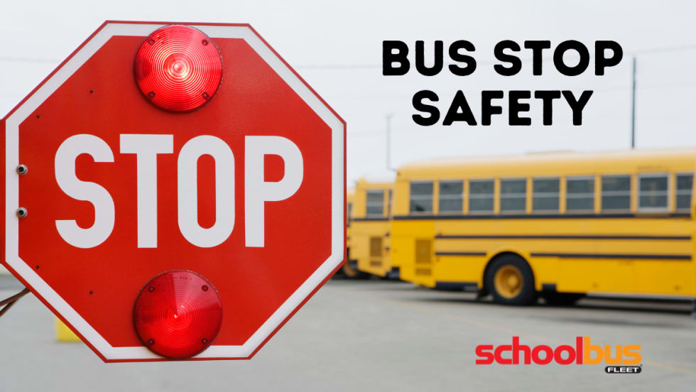 school bus stop sign