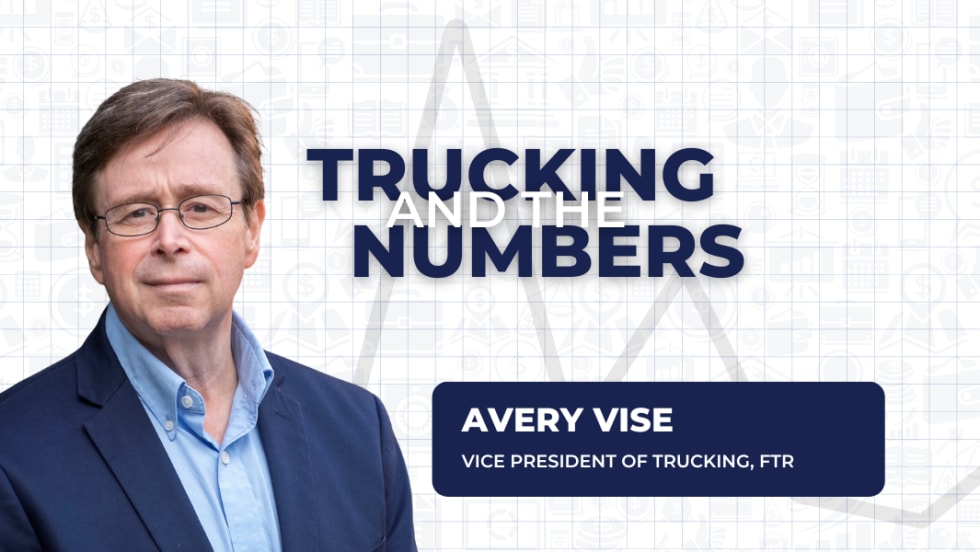 Avery Vise Trucking and the Numbers Graphic