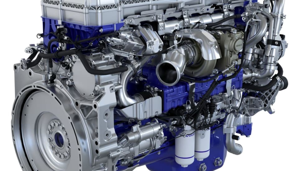 Volvo D13 Variable Geometry Turbo Diesel Engine.
