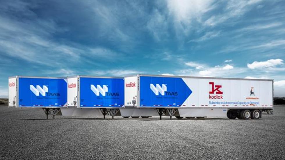 Wabash dry van trailers.