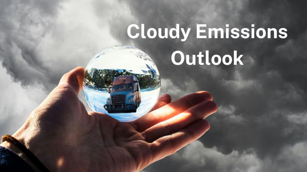 Cloudy emissions outlook 2025.