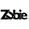 Black stylized 'Zubie' wordmark logo on a clean white background, bold geometric lettering with a connected 'u' and 'b' forming a sleek modern tech brand mark