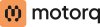 Motorq logo with M inside orange box