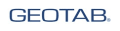 Geotab corporate logo in blue capital letters