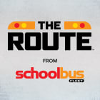 The Route thumbnail with school bus fleet logo