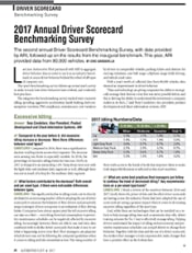 2016 Driver Scorecard