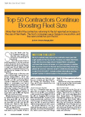 Top 50 Contractor Fleets of 2016