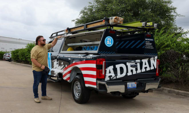 Adrian work truck