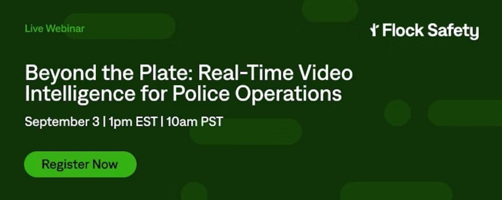 Flock Safety Webinar Banner