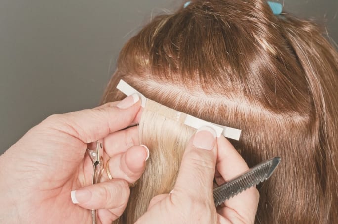 Simplicity Hair Extension Transformation Step-By-Step