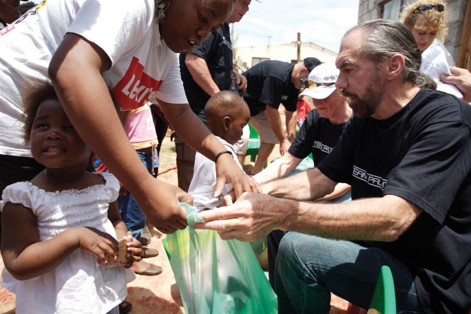John Paul DeJoria of Paul Mitchell Supports Food4Africa