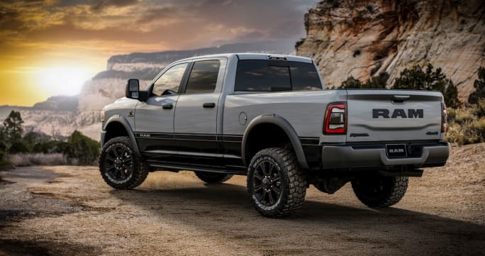 Ram Power Wagon rear 3/4