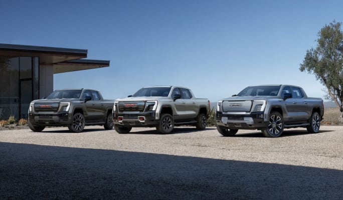GMC Family Pickup Truck Shot