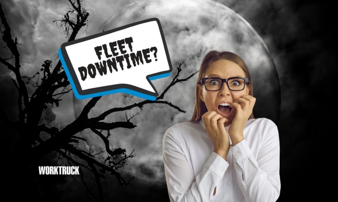 girl scared of fleet downtime 