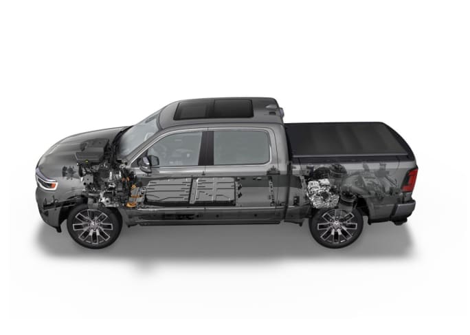 2026 Ram 1500 Ramcharger see through 