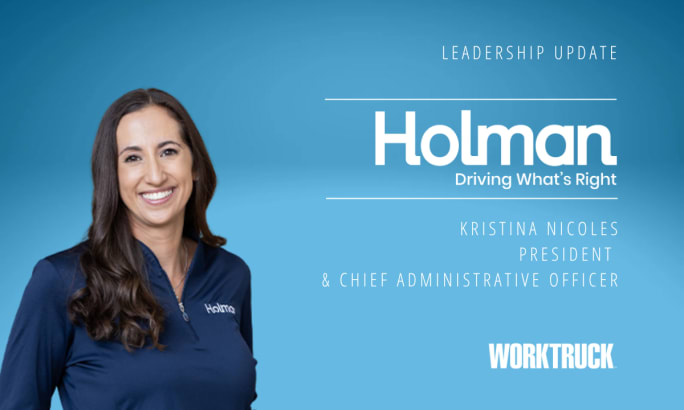 Kristina Nicoles named president and CAO of Holman in leadership announcement image.