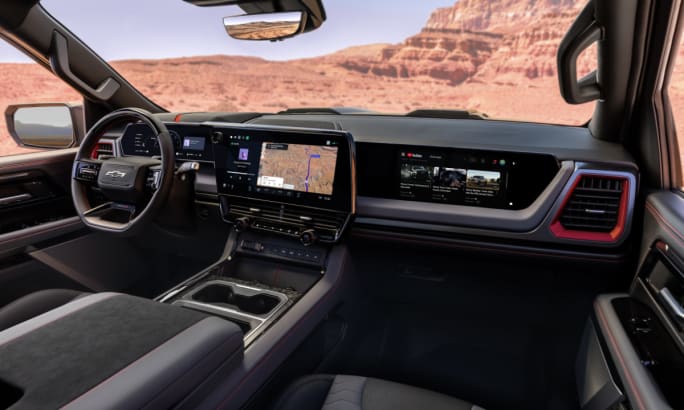 interior of 2027 Silverado 1500
