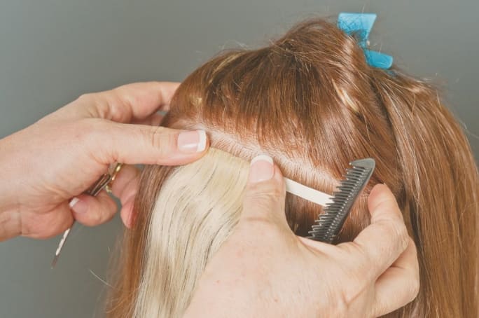 Simplicity Hair Extension Transformation Step-By-Step
