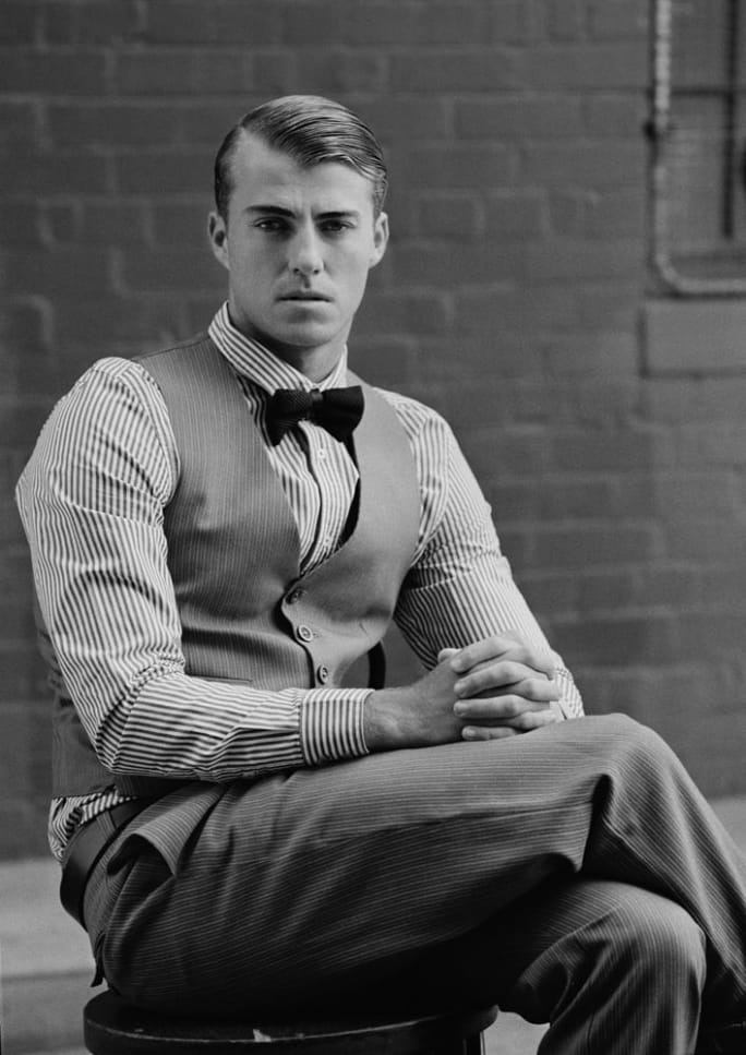 Criminal Paths Collection: A Twist on Barbered Looks From the 20s