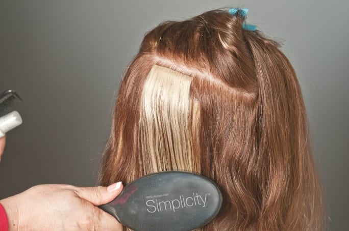 Simplicity Hair Extension Transformation Step-By-Step
