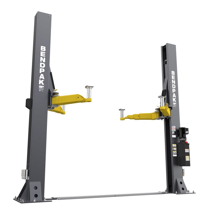new BendPak lift for low clearance garages.