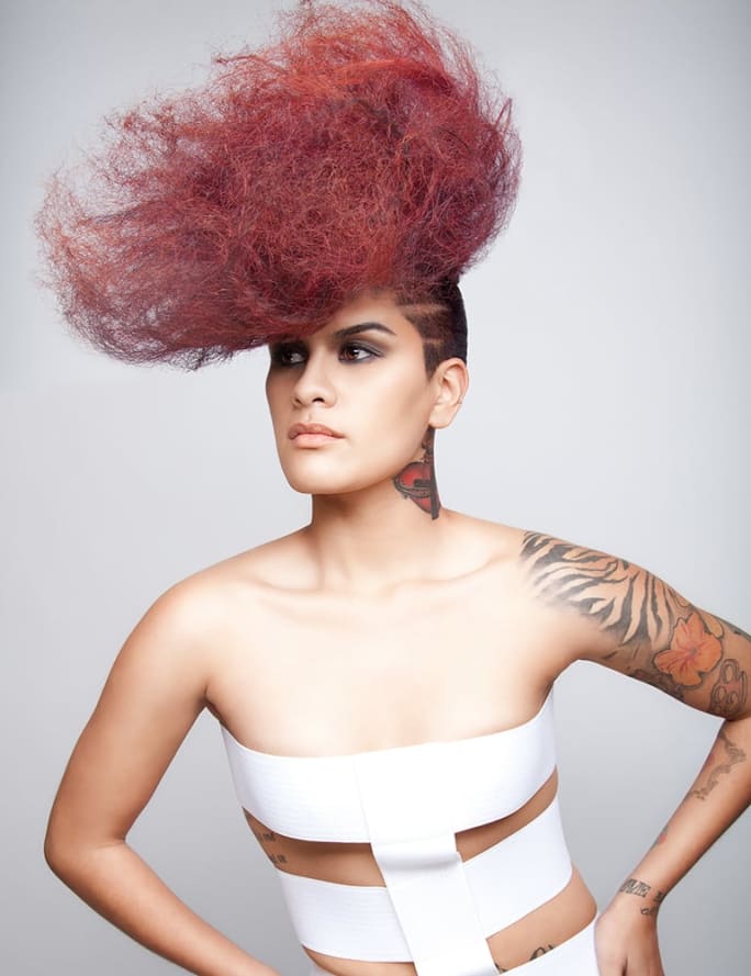 COLLECTION: Fifth Element Inspired Sci-Fi Hair by Joico