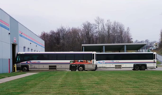 Coach USA vehicles