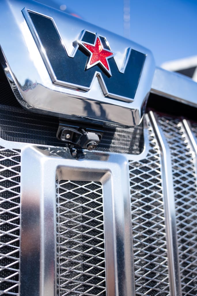 Daimer Truck camera system. 