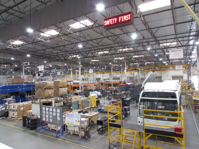 ENC's manufacturing facility.