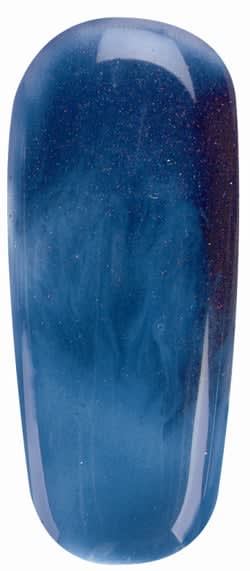 Nail How-to: Blue Ombre Scroll Nail