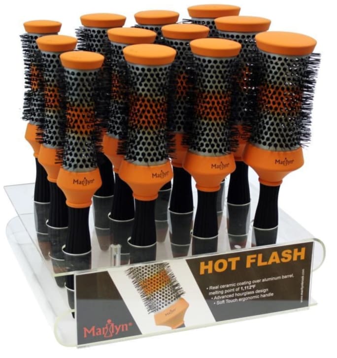 Ceramic Coated Aluminum Barrel Brushes by Marilyn Brush