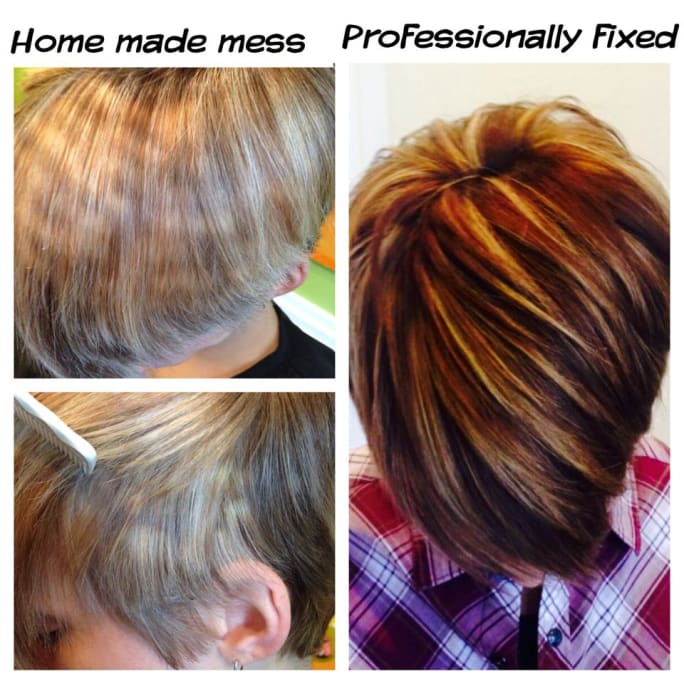COLOR CORRECTION: Homemade Hot Mess