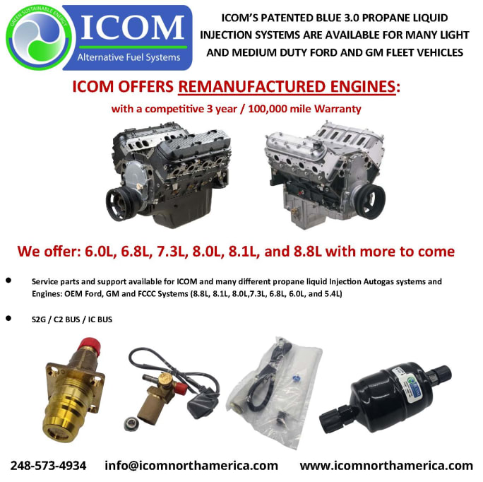 Square ad for Icom products