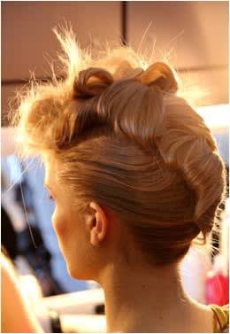 FASHION WEEK: Primal Updo at Katie Gallagher