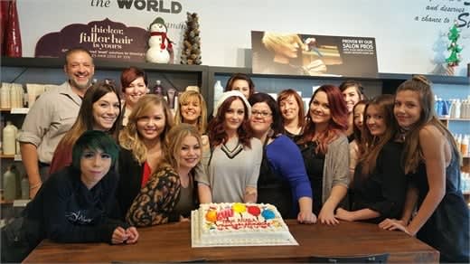 The team from Anasa Hair Studio in Temecula, CA.