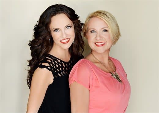 Angela Janssen and Suzanne Phelps, owners of Stem Hair and Body Salon in Merriam, MO.