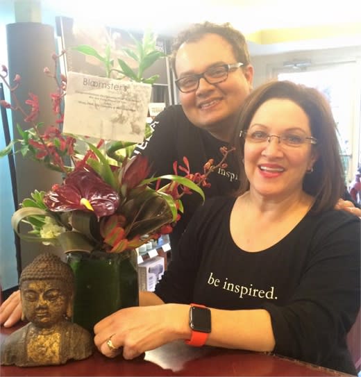 Rob Willis and Karie Bennett, owners of Atelier Salon Willow Glen, in San Jose, California.