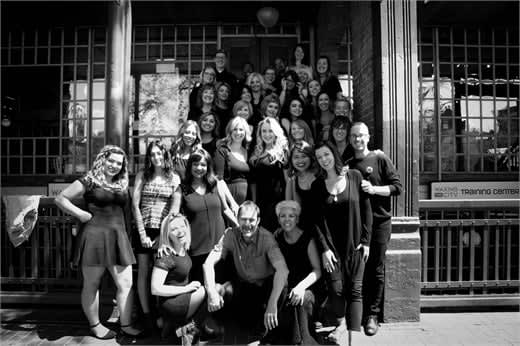 The team from the Aveda Academy Denver in Denver, CO.