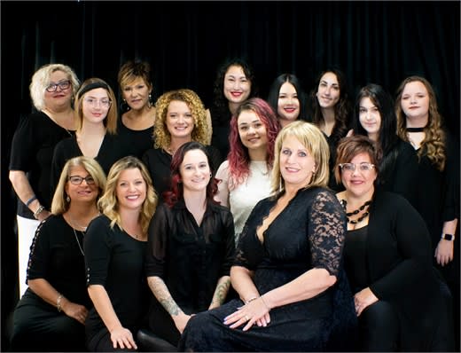 The team from Avenue Hair Design in Venice, Florida.