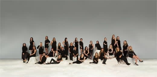 The team from Brio Salon in Lethbridge, Alberta.